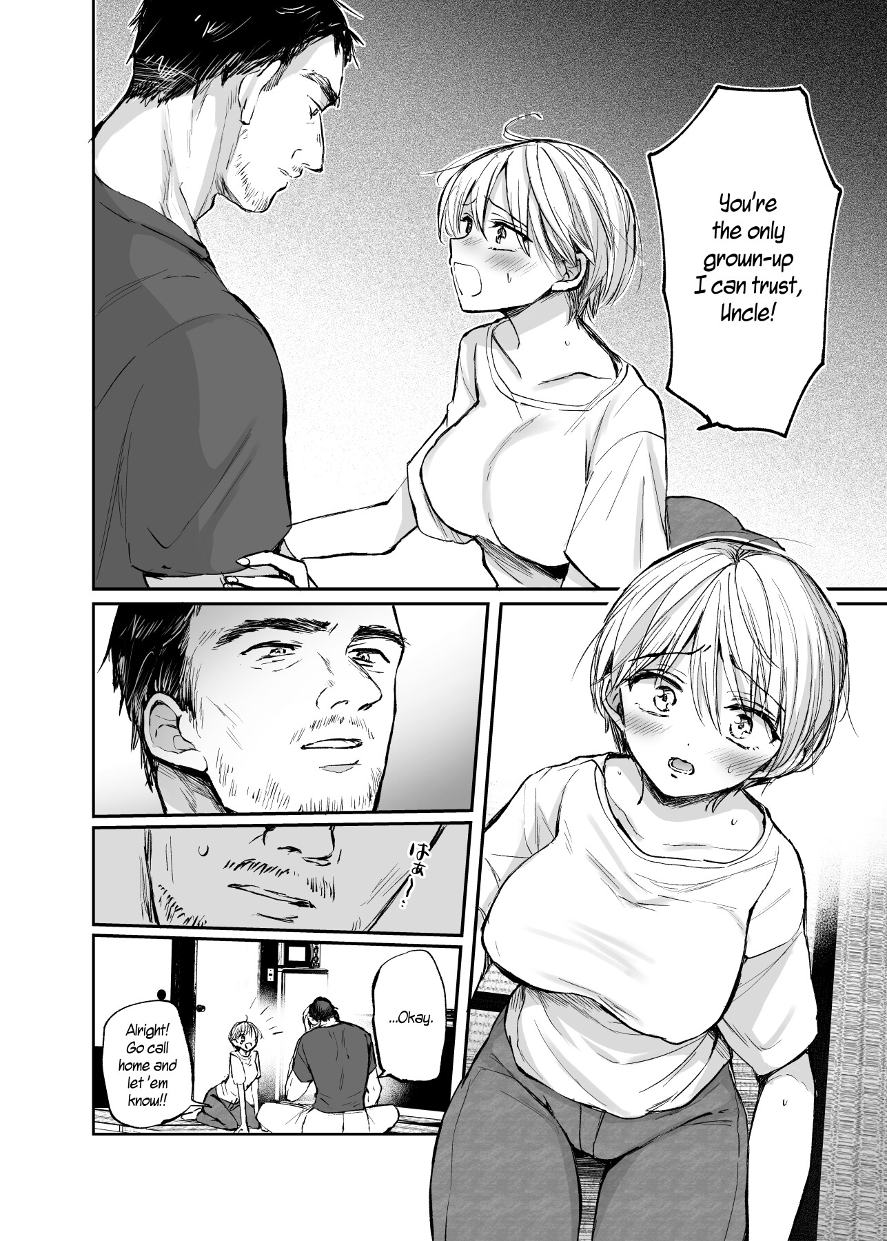 Hentai Manga Comic-I Became a Woman, and my Uncle...-Read-8